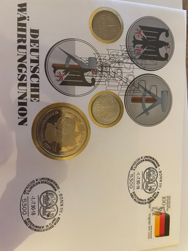 Germany 1990 wahrungsunion - 1990,