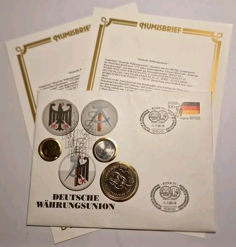 Mark wahrungsunion 1990 - x2,